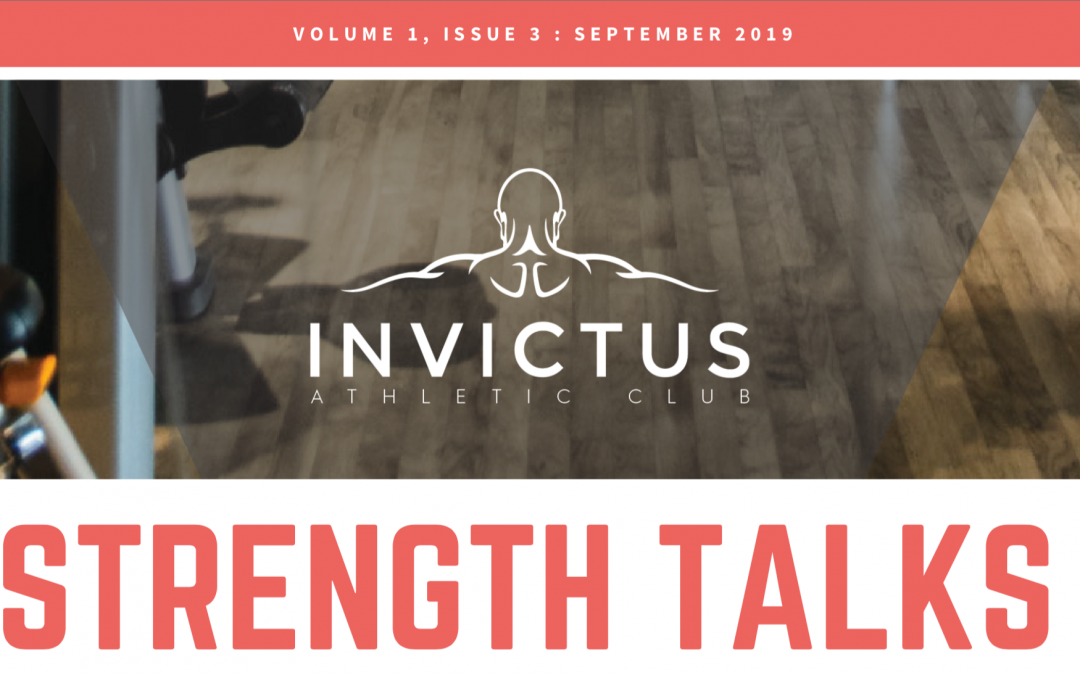 Strength Talks Vol 1. Issue 3.